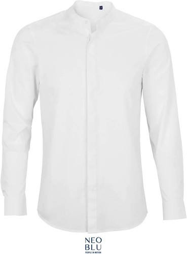 Herren stehkragenhemd - herren,
